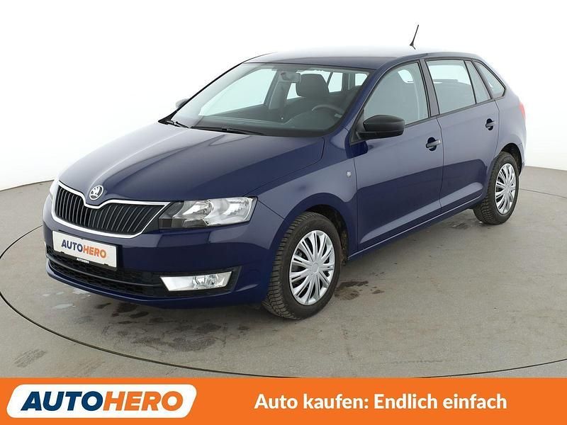 Gebraucht Skoda Rapid Cool Edition 86 PS (63 kW) 2015 Blau Kleinwagen