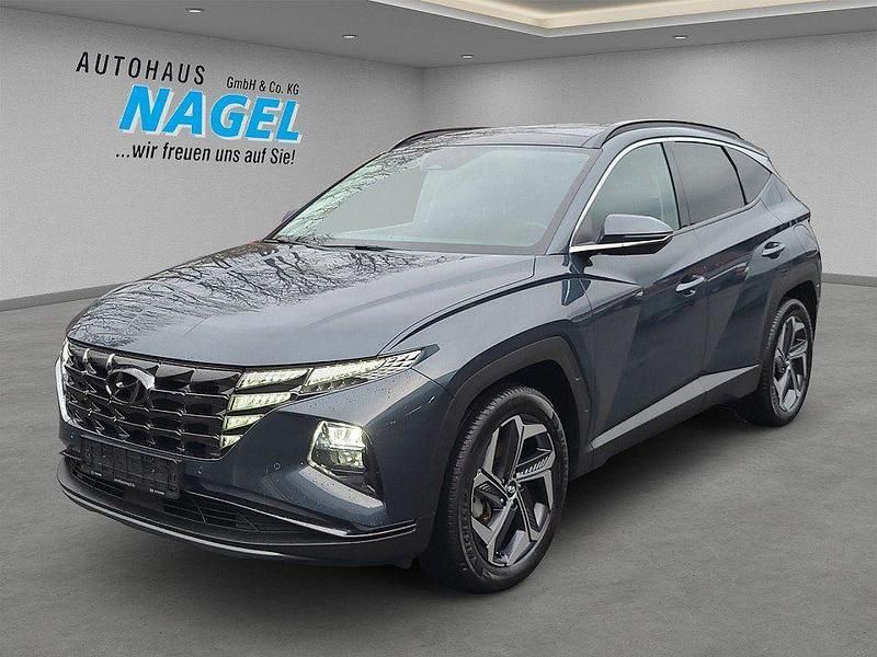 Blau Gebraucht 2022 Hyundai Tucson Trend SUV | 29.890 € (Etwas zu teuer) - Bild 1/4