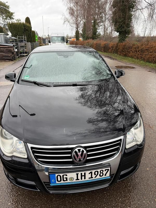 Gebraucht VW Eos 150 PS (110 kW) 2008 Schwarz Cabrio