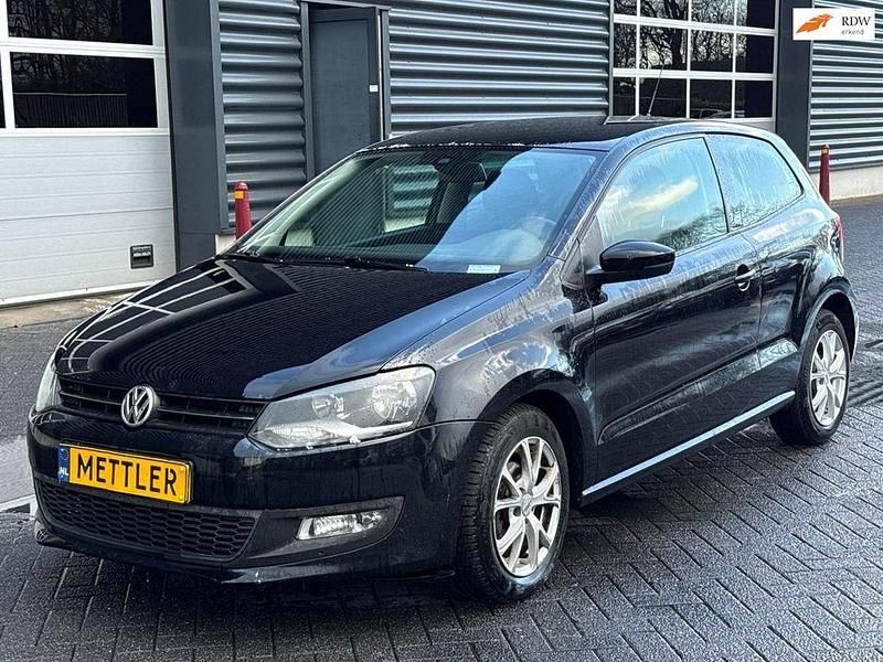 Gebraucht VW Polo Trendline 86 PS (63 kW) 2010 Schwarz Kleinwagen