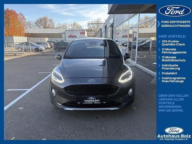 Grau Gebraucht 2019 Ford Fiesta Active Limousine | 15.990 € (Fairer Preis) - Bild 1/4