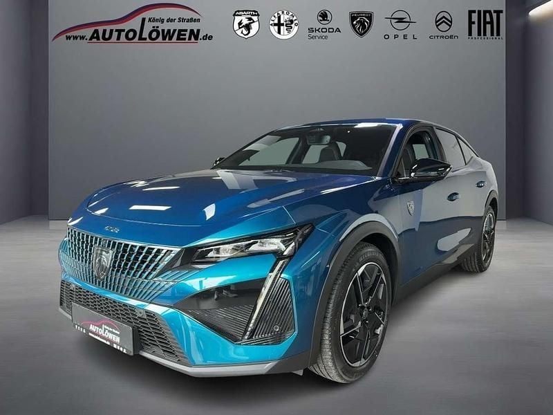 Blau Neu 2025 Peugeot 408 GT Limousine | 42.750 € (Teuer) - Bild 1/4