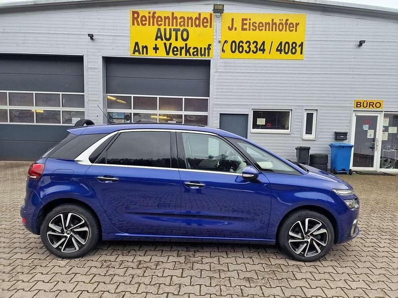 Gebraucht Citroën C4 SpaceTourer Shine 120 PS (88 kW) 2017 Lazuli bluemetalliclack Van / Kleinbus