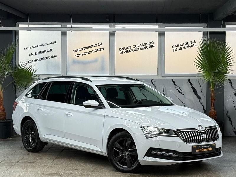 Gebraucht Skoda Superb 150 PS (110 kW) 2024 Weiß Limousine