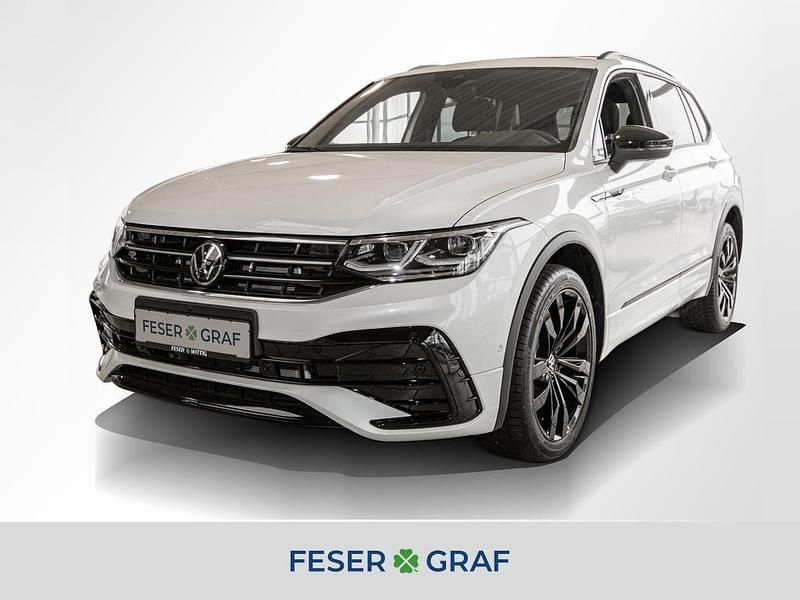 Oryxweiß perlmutteffekt Neu 2025 VW Tiguan Allspace R-line SUV | 58.880 € (Teuer) - Bild 1/4