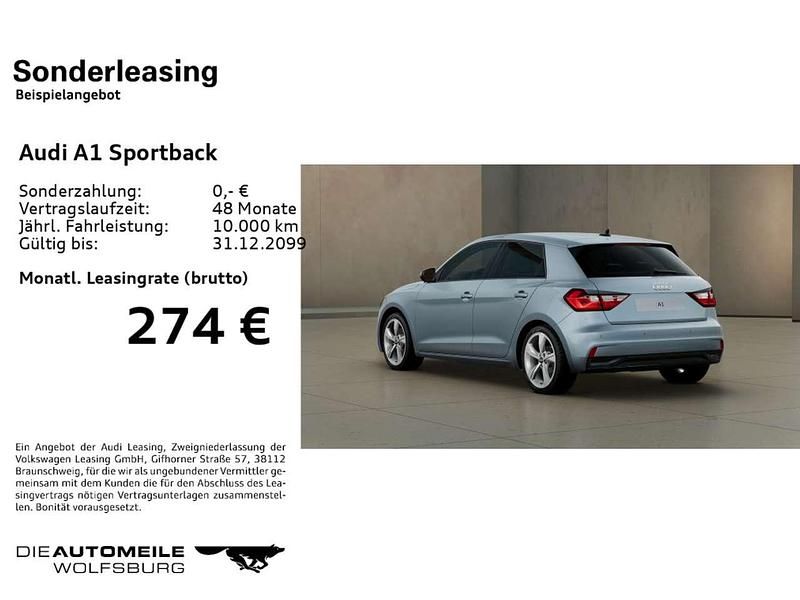 Gebraucht Audi A1 Advanced 116 PS (85 kW) 2025 Pfeilgrau perleffekt SUV