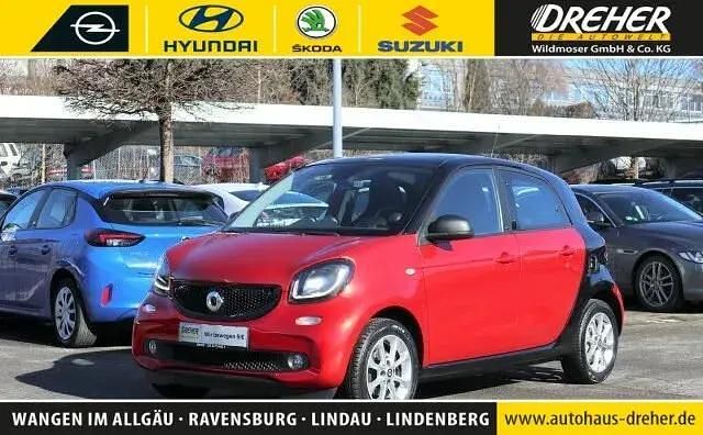 Second-hand Smart ForFour Passion 90 CP (66 kW) 2017 Roșu Hatchback