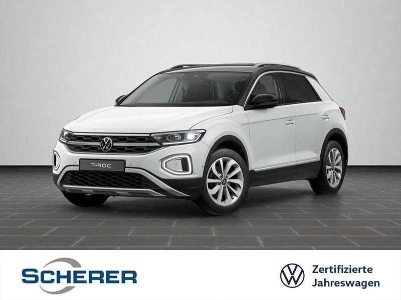 Gebraucht VW T-Roc Style 150 PS (110 kW) 2025 Pure white schwarz SUV