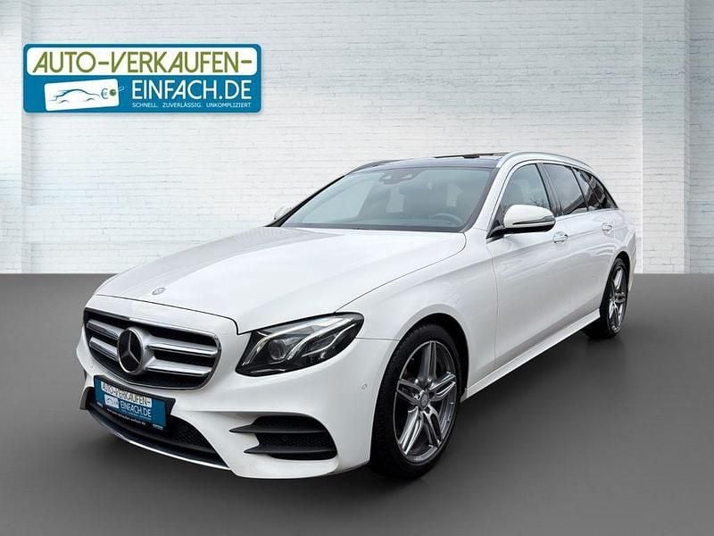 Gebraucht Mercedes E220 AMG line 194 PS (142 kW) 2016 Weiß Kombi