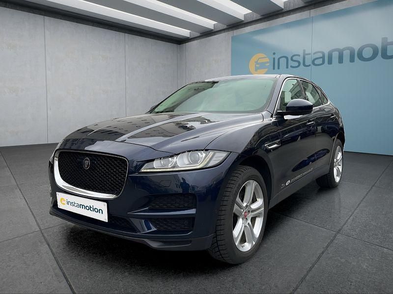 Blau Gebraucht 2019 Jaguar F-Pace SUV | 32.699 € (Fairer Preis) - Bild 1/4