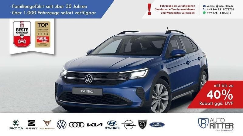 Reef blue metallic/blau Neu 2025 VW Taigo SUV | 25.690 € (Superpreis) - Bild 1/4
