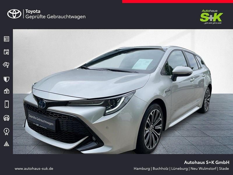 Cosmicsilber metallic Gebraucht 2020 Toyota Corolla Kombi | 23.480 € (Fairer Preis) - Bild 1/4