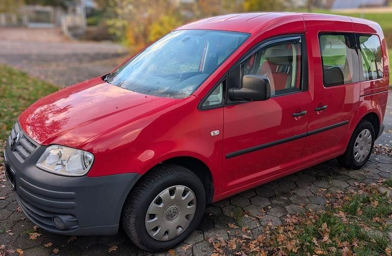 Rot Gebraucht 2009 VW Caddy Life Van / Kleinbus | 9.000 € - Bild 1/4