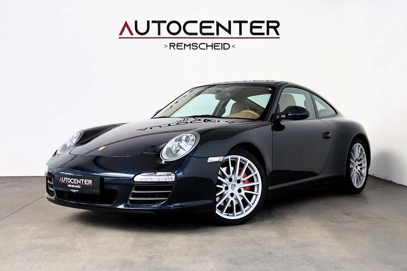 Gebraucht Porsche 911 Carrera 4S 385 PS (283 kW) 2011 Dunkelblaumetallic Coupé