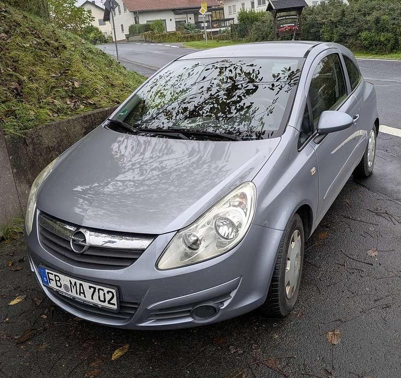 Silber Gebraucht 2007 Opel Corsa Kleinwagen | 750 € (Superpreis) - Bild 1/4