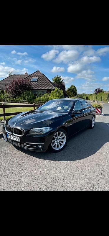 Schwarz Gebraucht 2014 BMW 525 Luxury Line Limousine | 10.999 € (Fairer Preis) - Bild 1/4