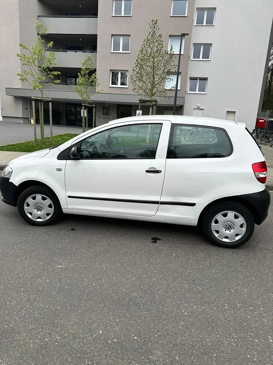 Gebraucht VW Fox 2007 Weiß Kleinwagen
