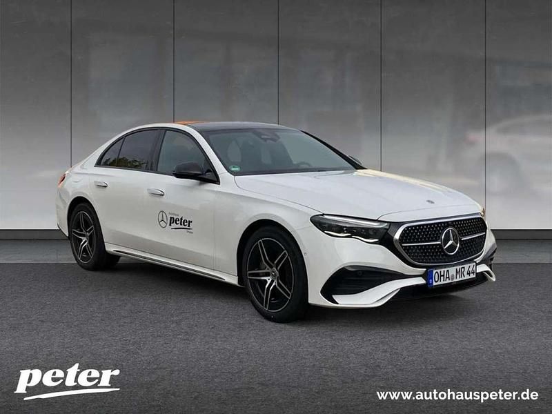 Gebraucht Mercedes E200 AMG 204 PS (150 kW) 2024 Unilack polarweiß Limousine