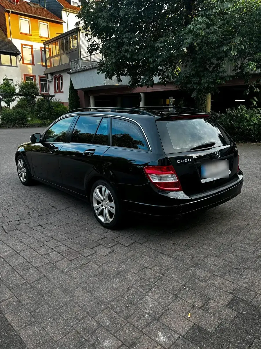 Gebraucht Mercedes C200 136 PS (100 kW) 2008 Schwarz Kombi