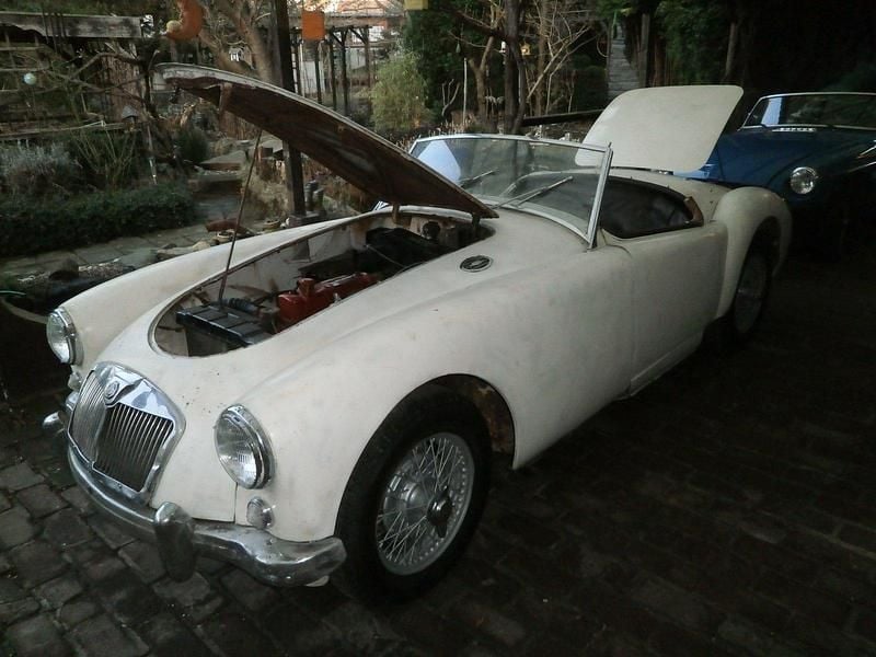Gebraucht MG MGA 70 PS (51 kW) 1957 Weiß Cabrio