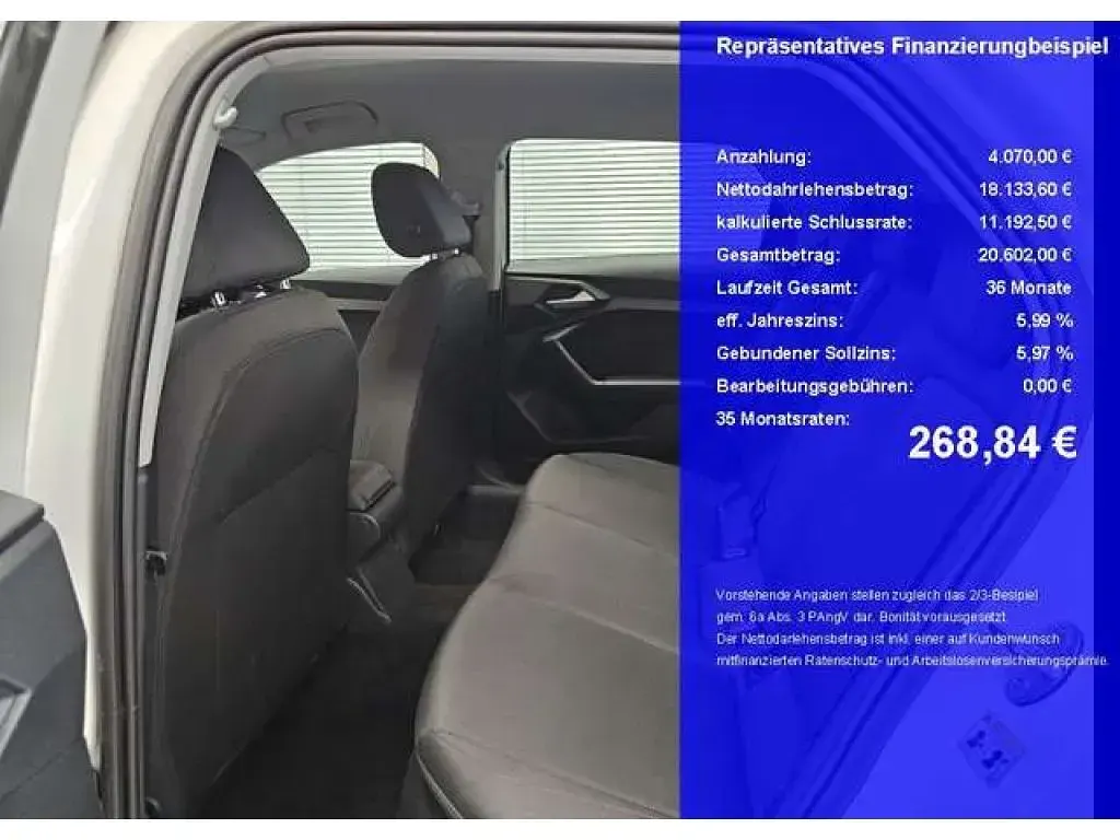 Gebraucht Audi A1 Advanced 110 PS (80 kW) 2023 Alpinweiß SUV