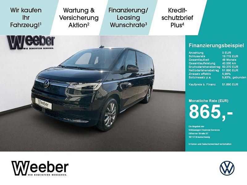 Gebraucht VW Multivan Style 218 PS (160 kW) 2023 Schwarz Van