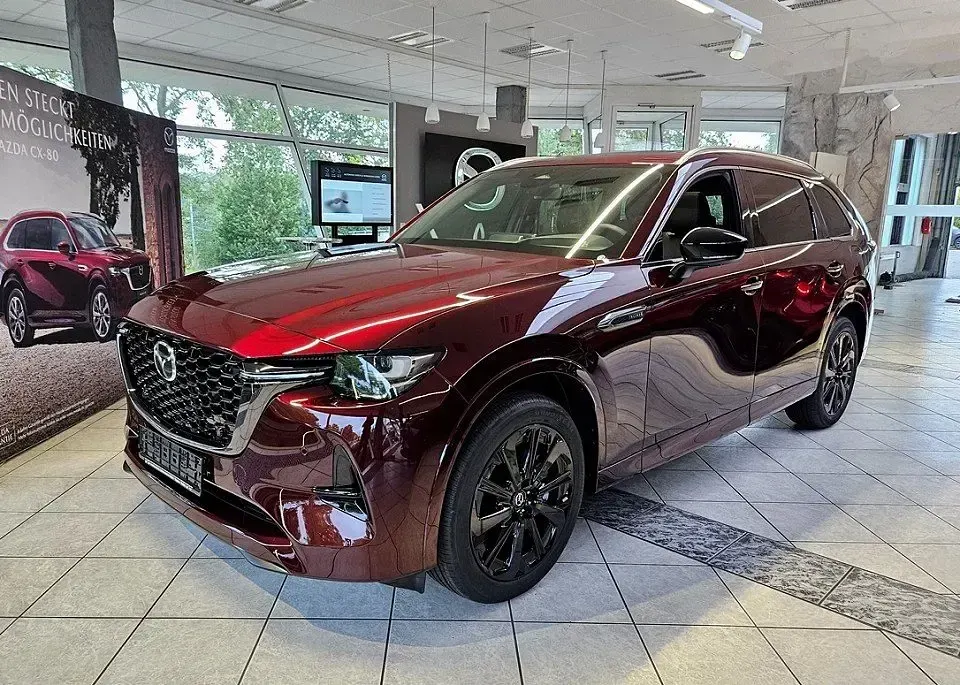Gebraucht Mazda CX-80 Homura-Line 254 PS (186 kW) 2024 Artisan red SUV