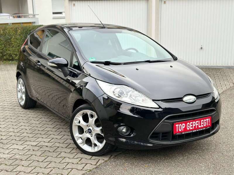 Schwarz Gebraucht 2009 Ford Fiesta Sport Kleinwagen | 2.950 € (Guter Preis) - Bild 1/4