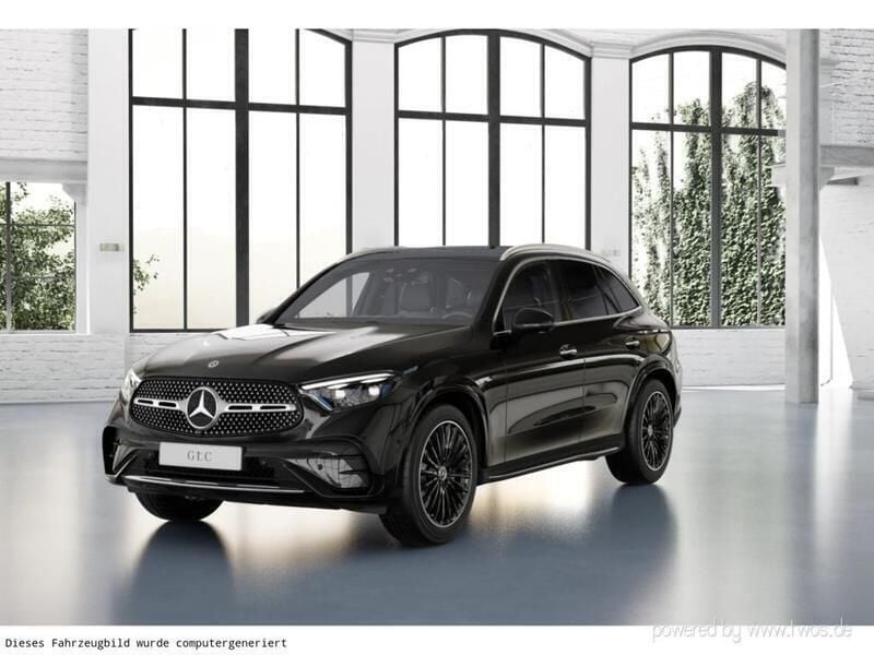 Metalliclack obsidianschwarz Gebraucht 2024 Mercedes GLC220 AMG SUV | 64.800 € (Etwas zu teuer) - Bild 1/4