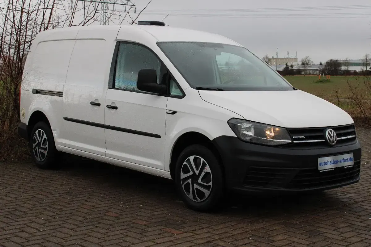 Gebraucht VW Caddy Maxi 110 PS (80 kW) 2016 Weiß Van / Kleinbus