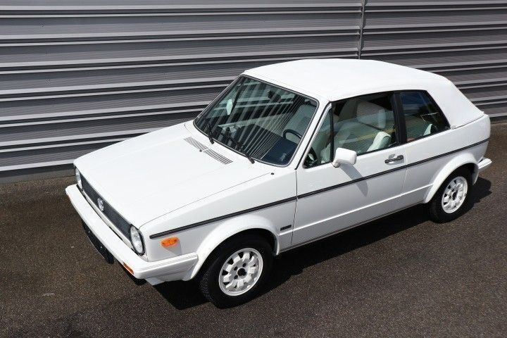 Weiß Gebraucht 1983 VW Golf Cabriolet Cabrio | 35.990 € - Bild 1/4