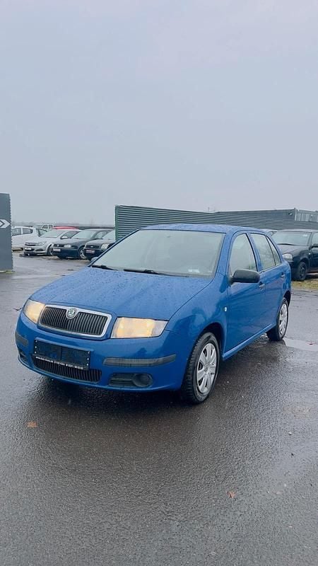 Blau Gebraucht 2007 Skoda Fabia Classic Kleinwagen | 1.999 € (Fairer Preis) - Bild 1/4