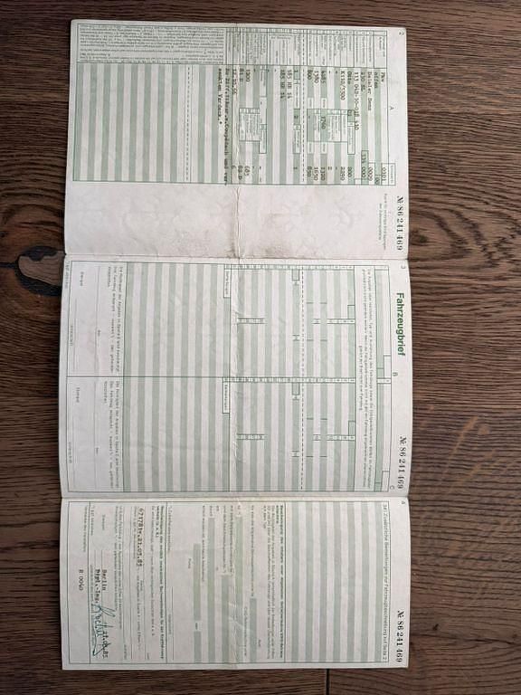 Gebraucht Mercedes 230 150 PS (110 kW) 1966 Grün Cabrio