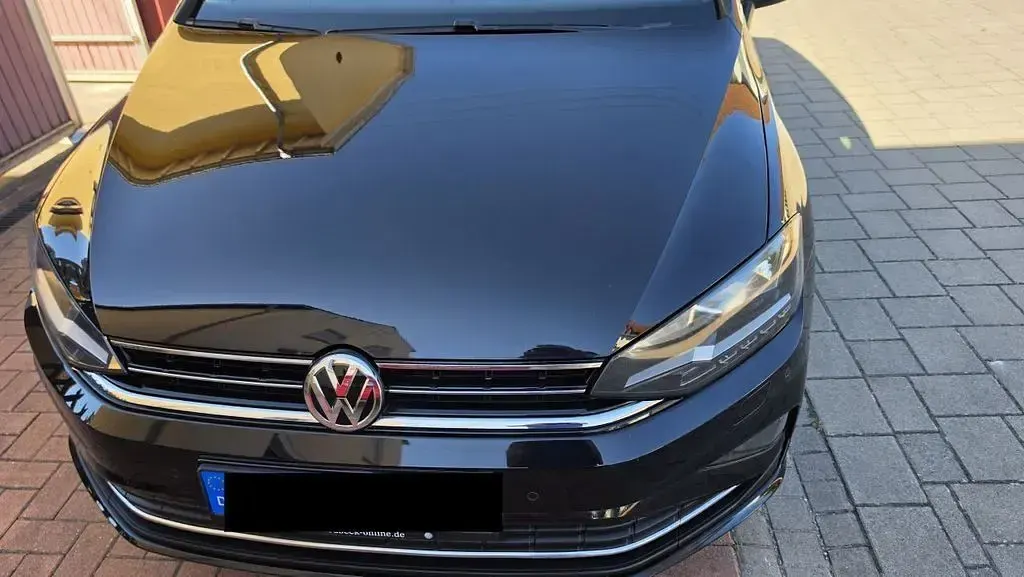 Gebraucht VW Golf Sportsvan Join 131 PS (96 kW) 2018 Schwarz Van / Kleinbus