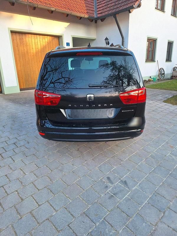 Gebraucht Seat Alhambra 170 PS (125 kW) 2012 Schwarz Van / Kleinbus
