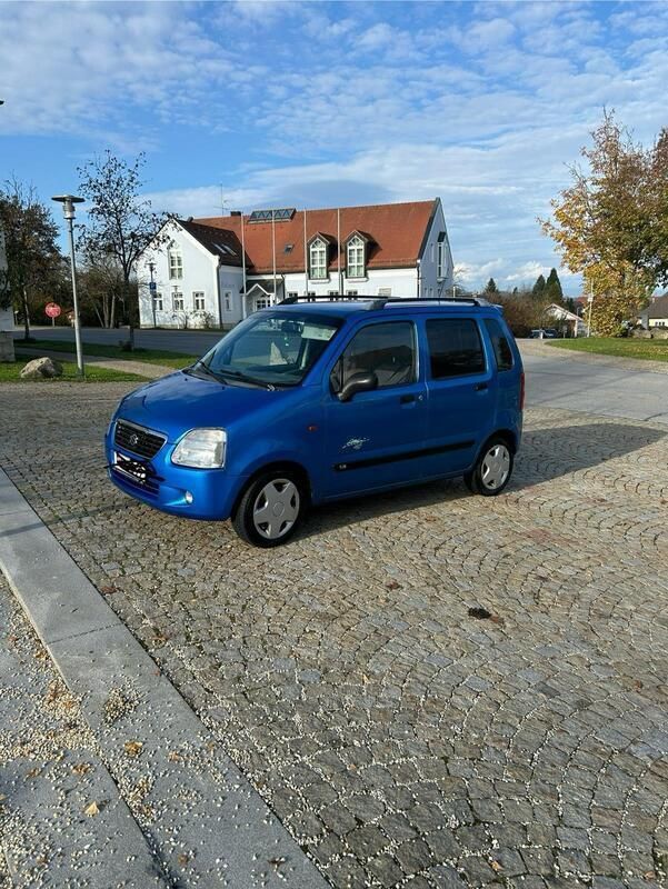 Blau Gebraucht 2002 Suzuki Wagon R+ Comfort Kombi | 1.700 € (Etwas zu teuer) - Bild 1/4