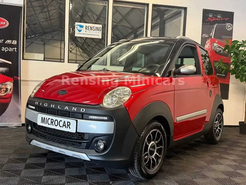 Gebraucht Microcar M.Go 2015 Rot Kleinwagen