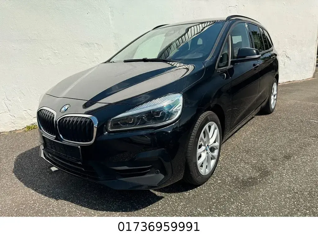 Gebraucht BMW 218 Gran Tourer 150 PS (110 kW) 2022 Schwarz Van / Kleinbus