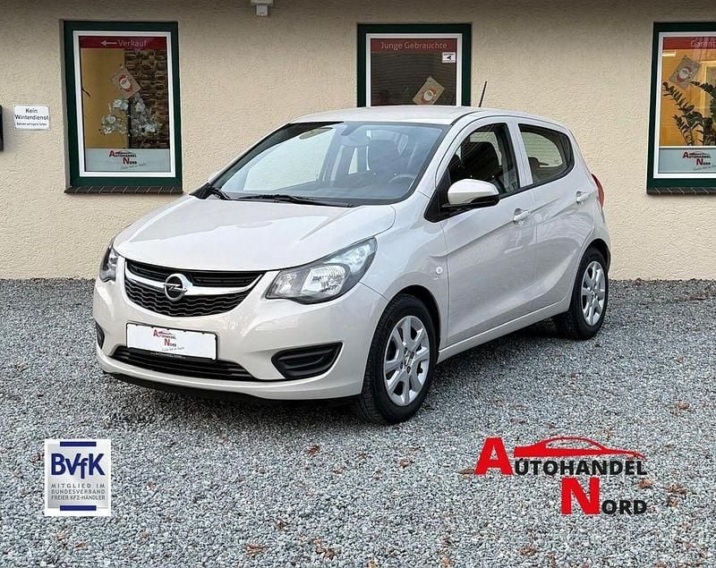 Beige Gebraucht 2016 Opel Karl Enjoy Kleinwagen | 7.485 € (Fairer Preis) - Bild 1/4