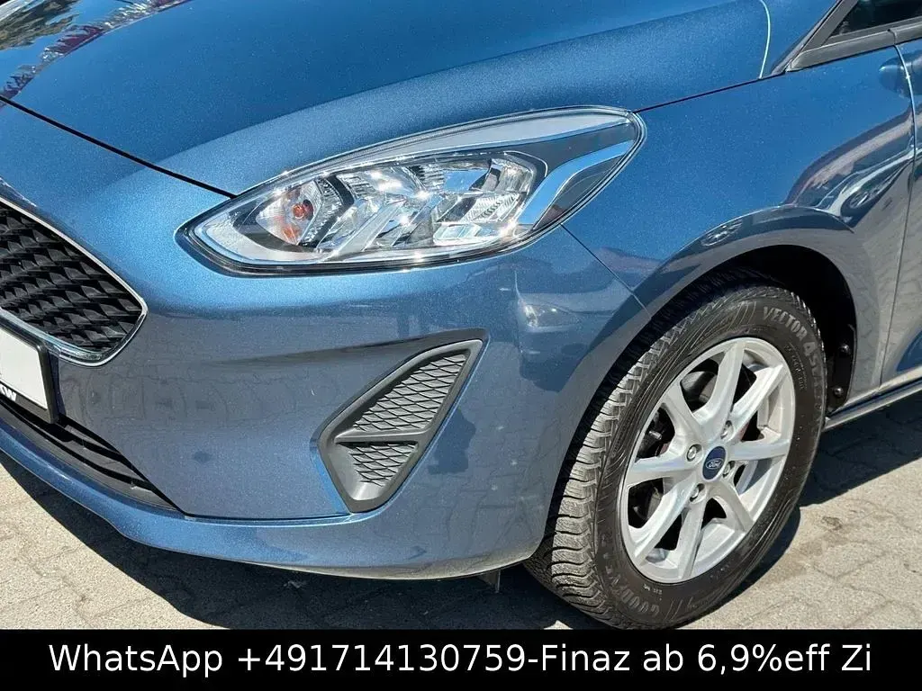 Gebraucht Ford Fiesta Trend 75 PS (55 kW) 2020 Blau Kleinwagen
