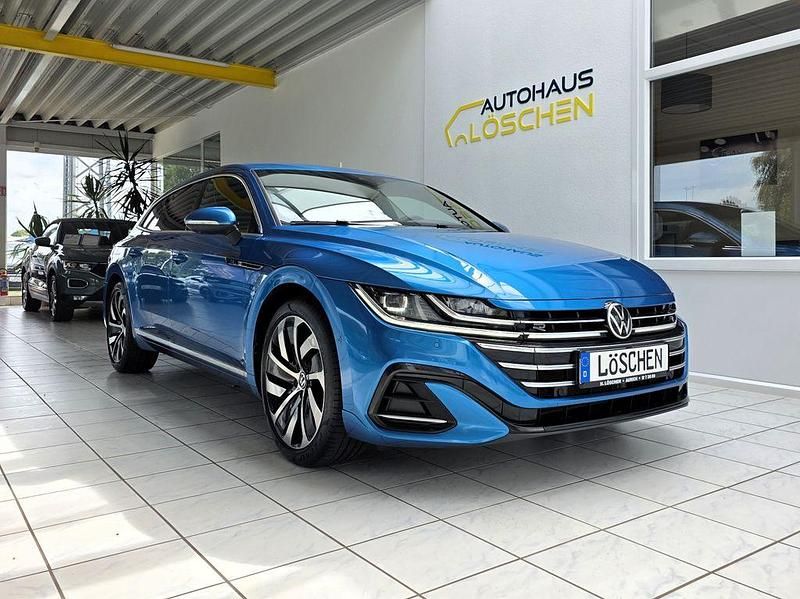 Blau Gebraucht 2022 VW Arteon R-line Kombi | 27.990 € (Fairer Preis) - Bild 1/4