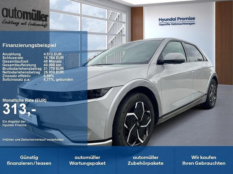 Grau Gebraucht 2022 Hyundai Ioniq 6 Techniq Limousine | 30.480 € (Superpreis) - Bild 1/4