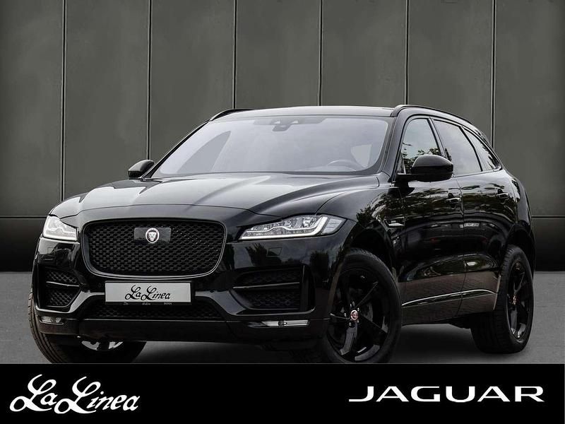Schwarz Gebraucht 2020 Jaguar F-Pace R-Sport SUV | 38.333 € (Teuer) - Bild 1/4