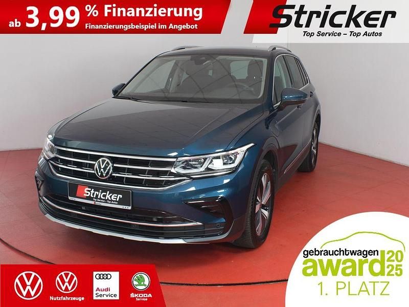 Gebraucht VW Tiguan Elegance 245 PS (180 kW) 2022 Blau SUV