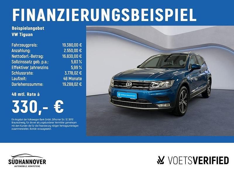 Gebraucht VW Tiguan Highline 179 PS (131 kW) 2017 Blau SUV