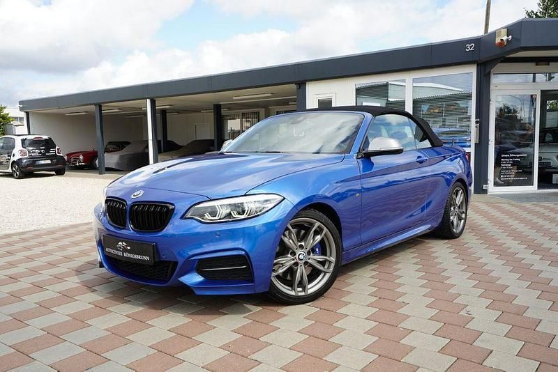 Blau Gebraucht 2018 BMW M240 M Sport Cabrio | 34.900 € (Fairer Preis) - Bild 1/4