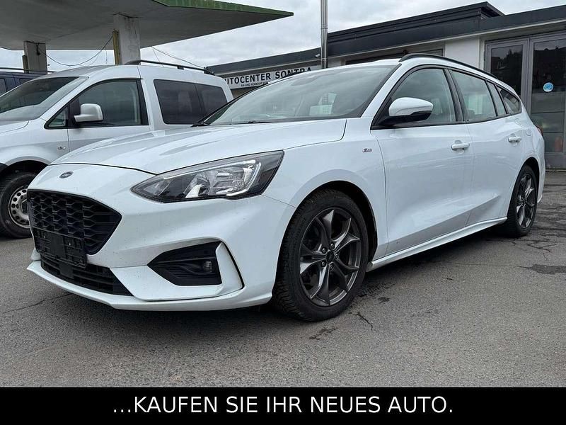 Gebraucht Ford Focus ST-Line 120 PS (88 kW) 2021 Weiß Kombi