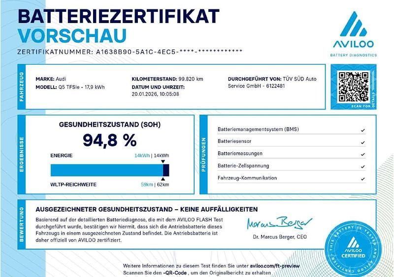 Gebraucht Audi Q5 S-Line 367 PS (269 kW) 2023 Mythosschwarz metallic SUV