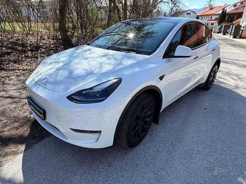 Gebraucht Tesla Model Y Long Range AWD 274 kW (373 PS) 2021 Weiß SUV