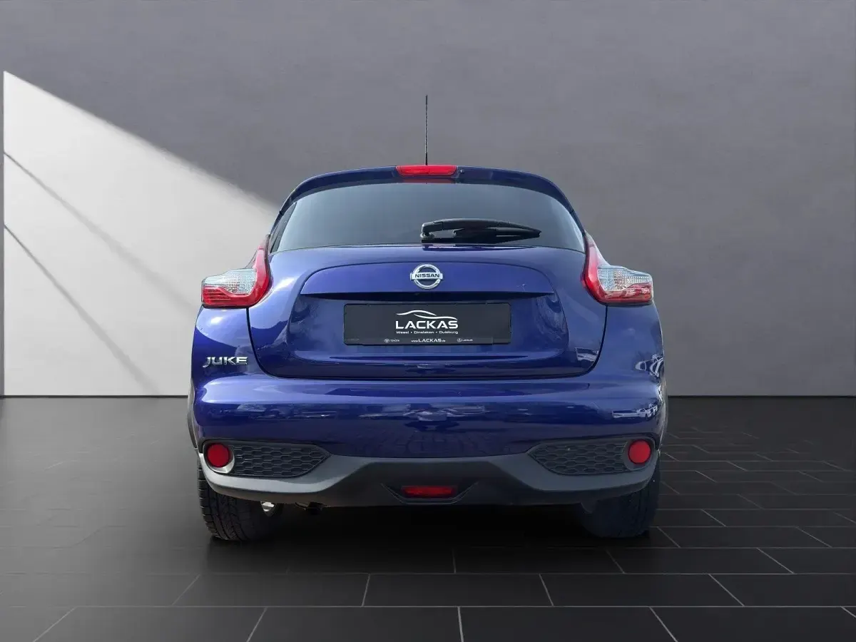 Gebraucht Nissan Juke Acenta 116 PS (85 kW) 2017 Blau SUV